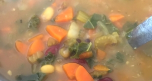 My Trainer's Kale Soup