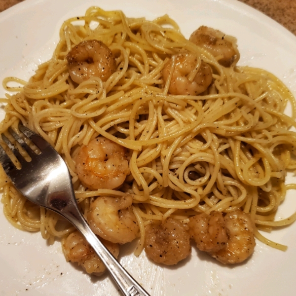 Win's Shrimp and Spaghetti