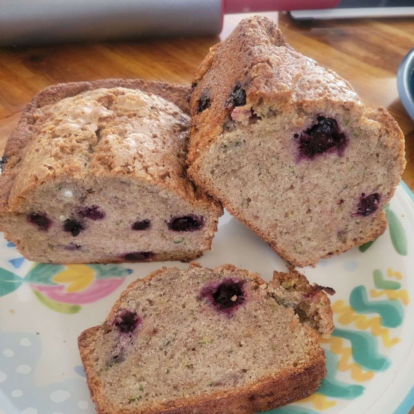 Blueberry Zucchini Bread