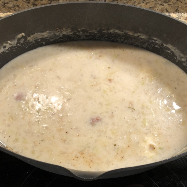 Bratwurst, Potato and Cabbage Soup