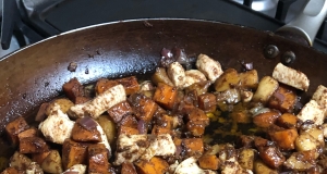 Paleo Chicken with Apple and Sweet Potato