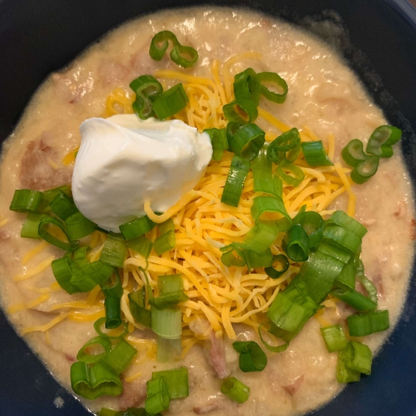 Brett's Slow Cooker Loaded Baked Potato Soup