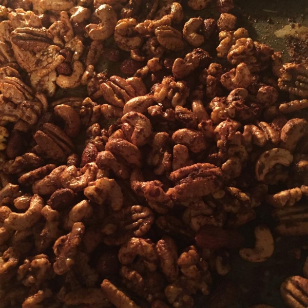 Hot and Spicy Pecans