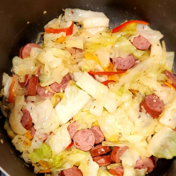 Kielbasa and Cabbage