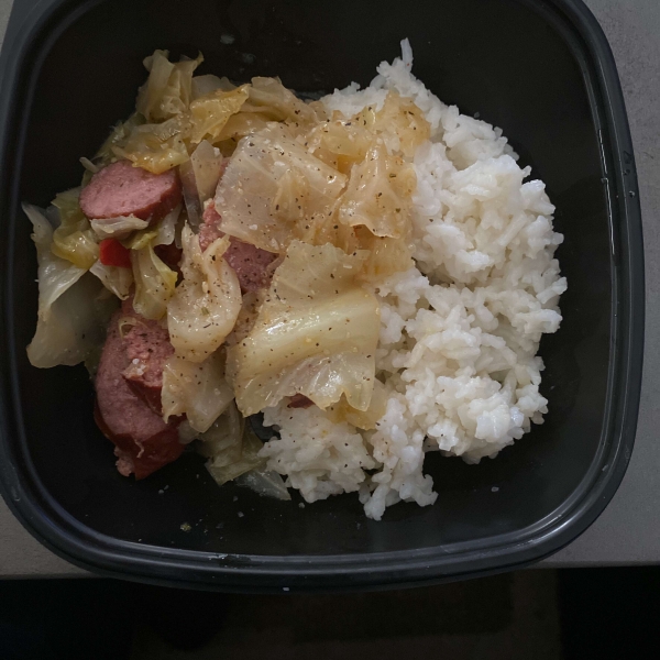 Kielbasa and Cabbage