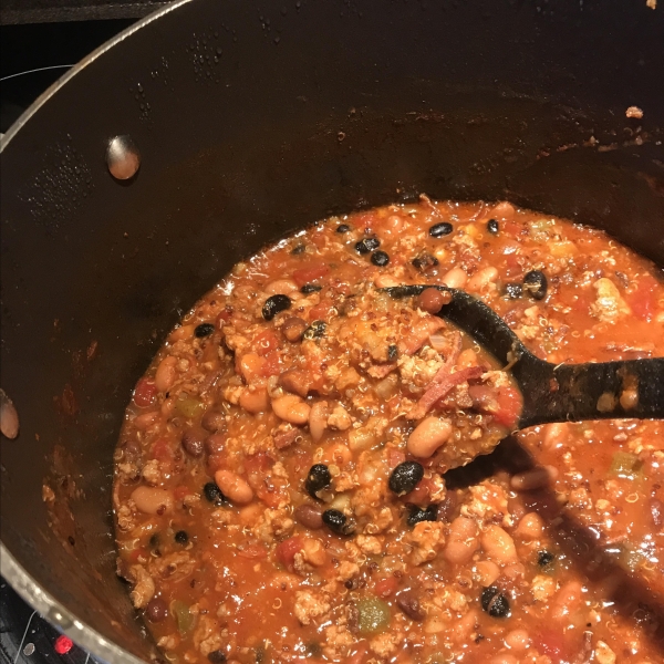 Luby's Healthier Turkey Chili