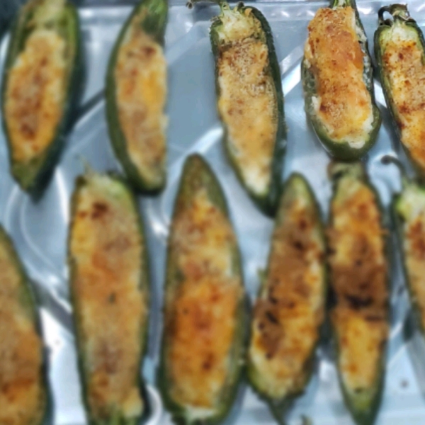 Baked Cream Cheese Jalapeño Poppers