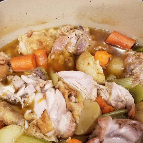 Mom's Chicken En Cocotte