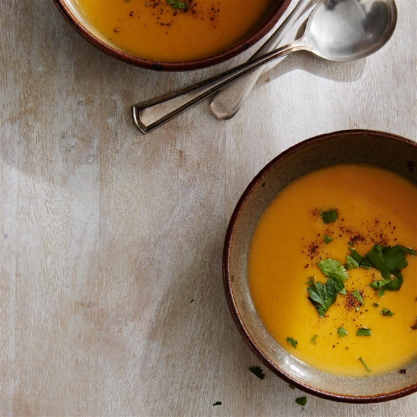 Carrot Coconut Lime Soup