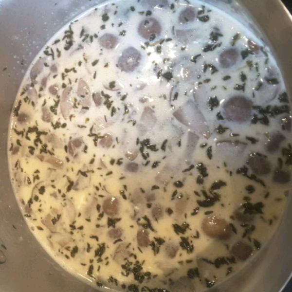 Low-Carb Cream of Mushroom Soup