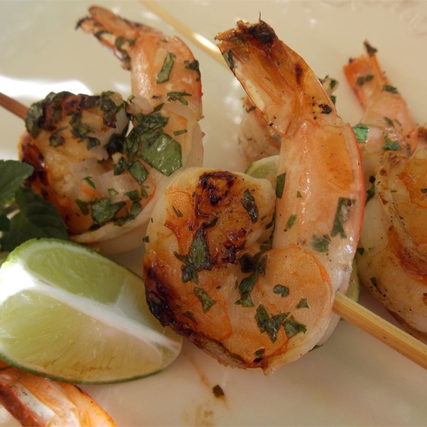 'But Why Is The Rum Gone?' Grilled Shrimp