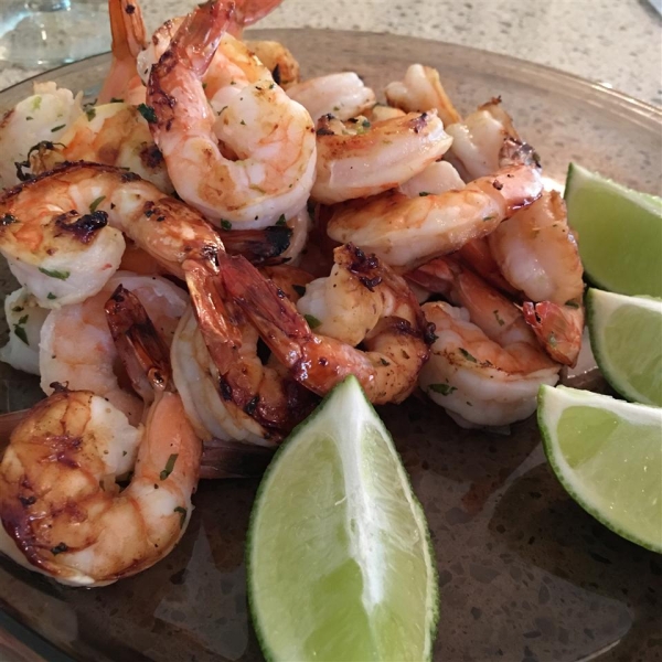 'But Why Is The Rum Gone?' Grilled Shrimp