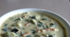 Light and Creamy Zucchini Soup