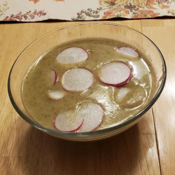 Radish Top Soup