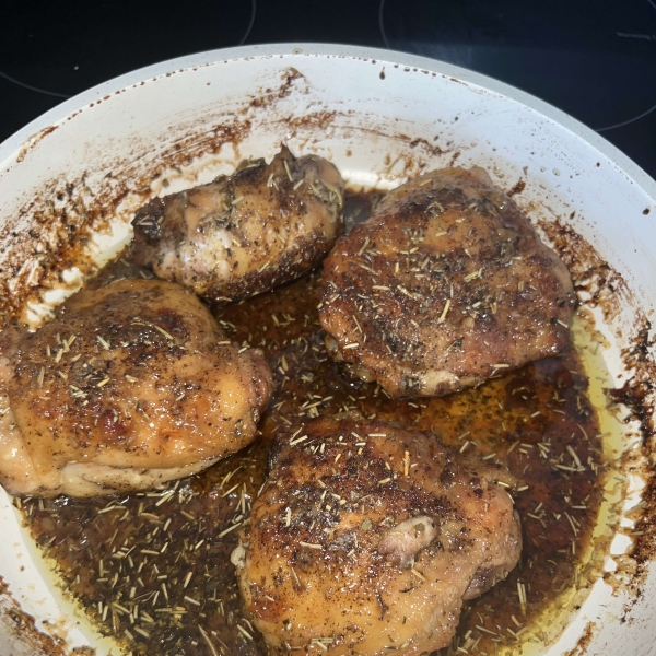 Garlic-Brown Sugar Chicken Thighs