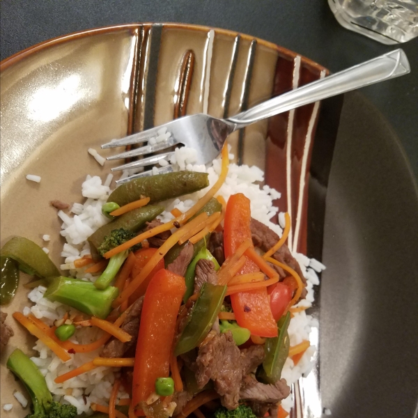 Asian Steak and Vegetable Stir-fry