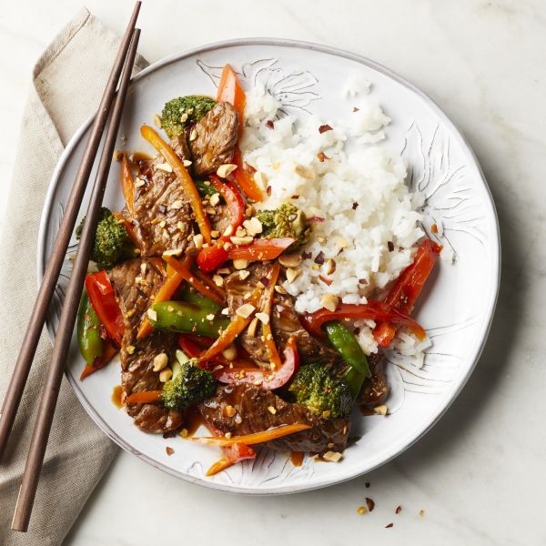 Asian Steak and Vegetable Stir-fry