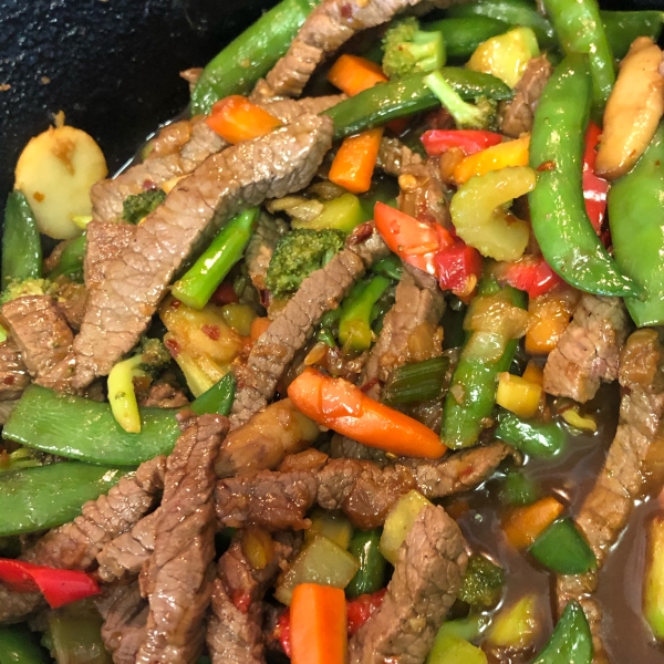 Asian Steak and Vegetable Stir-fry
