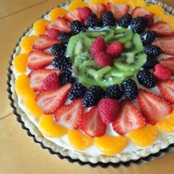 Beautiful Summer Fruit Tart