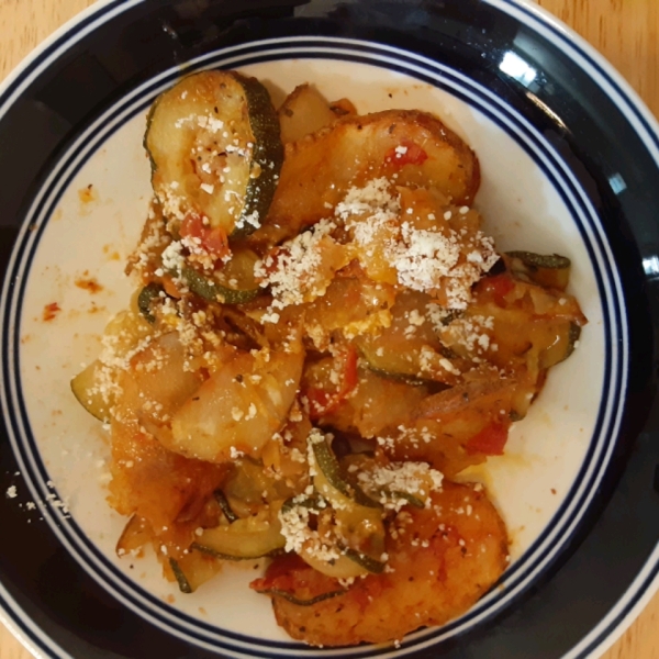 Briam (Greek Baked Zucchini and Potatoes)