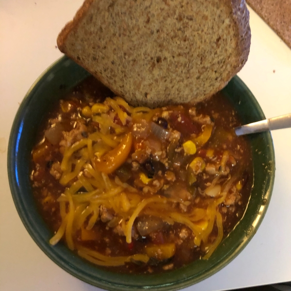 Waistline-Friendly Turkey Chili