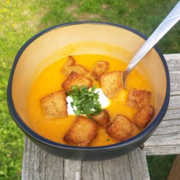 Spicy Sweet Potato Soup