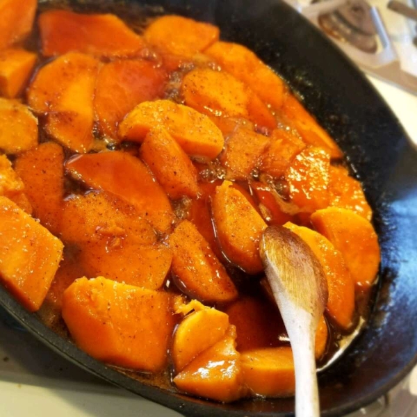 Stovetop Candied Sweet Potatoes