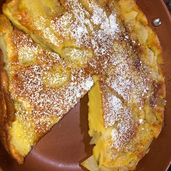 German Pear Pancake