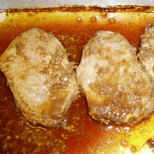 Grilled 'Fusion' Pork Chops