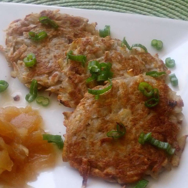 Bramboracky (Czech Savory Potato Pancakes)