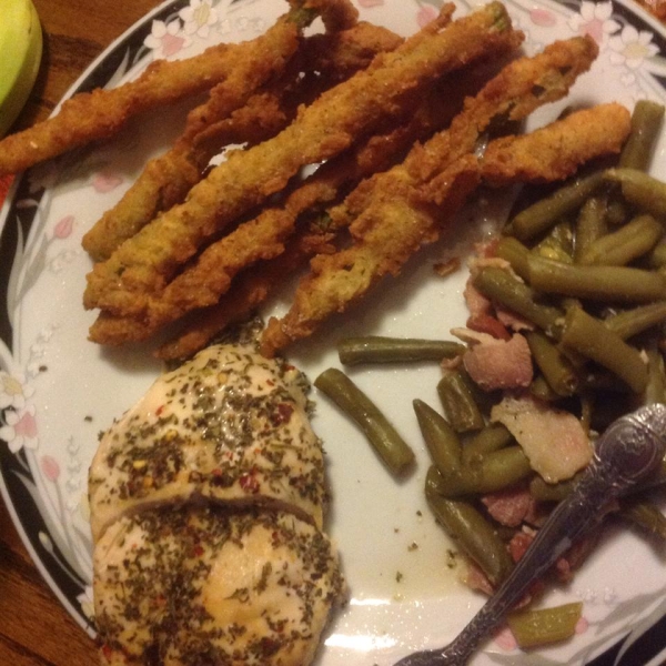 Deep-Fried Asparagus