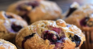Make-Ahead Blueberry-Cinnamon Muffins