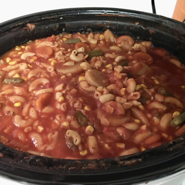 Slow Cooker Beef Vegetable Soup