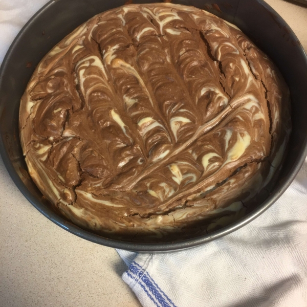 Amy's Marvelous Marbled Cheesecake