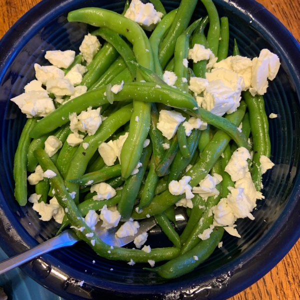 Snow on the Mountain Green Beans