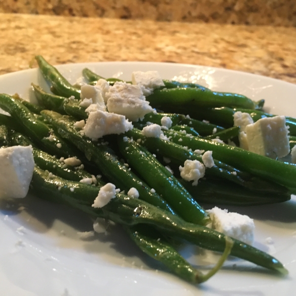 Snow on the Mountain Green Beans