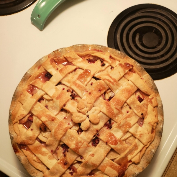 Apple Blackberry Pie