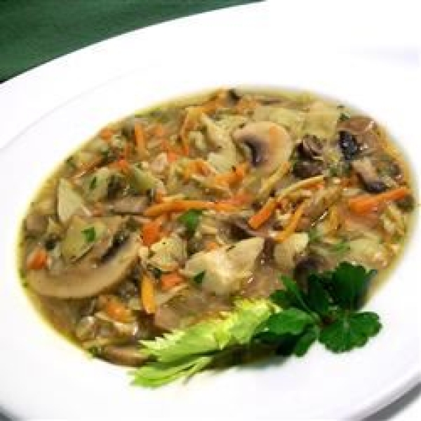 Mushroom and Artichoke Soup