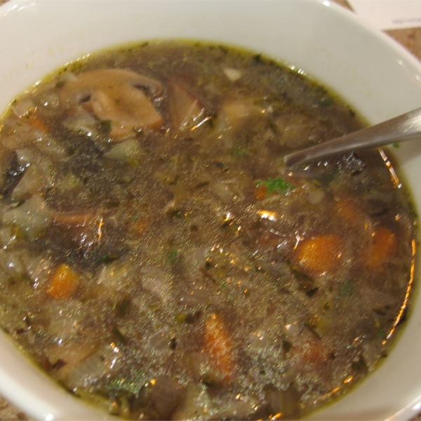 Mushroom and Artichoke Soup