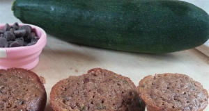 Low-Fat Chocolate Zucchini Mini Muffins