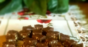 One Bowl Chocolate Fudge with Pecans