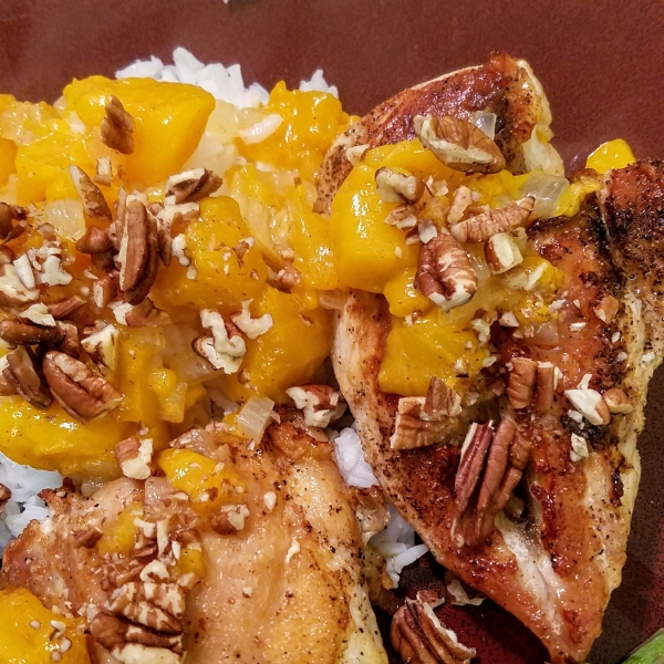 Mango-Pecan Chicken