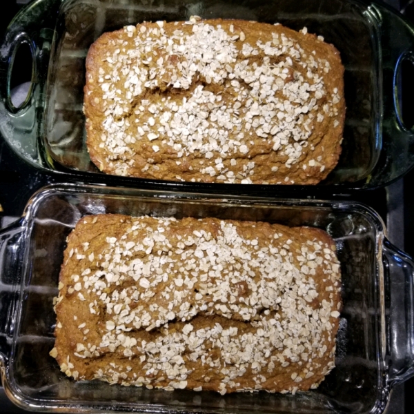 Pumpkin Oat Bread