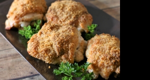 Parmesan-Crusted Chicken Thighs
