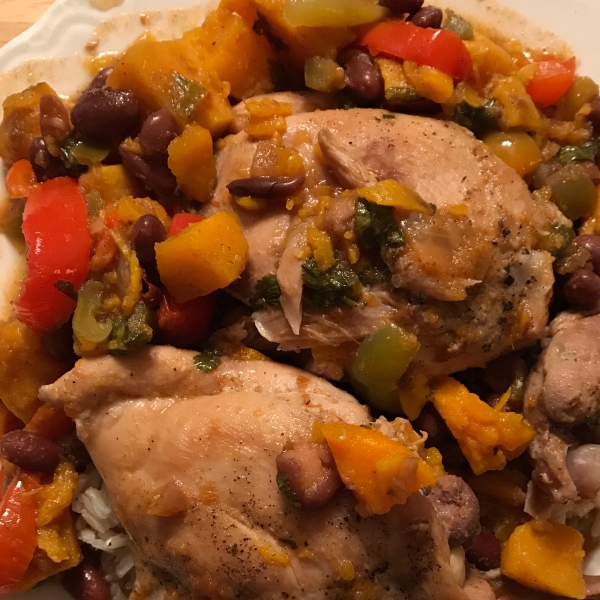 Slow Cooker Latin Chicken