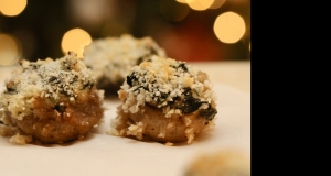 Vegetarian Stuffed Mushrooms