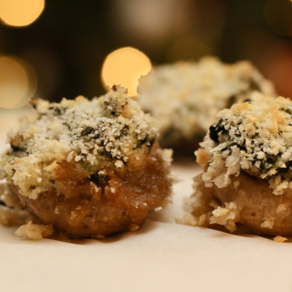 Vegetarian Stuffed Mushrooms