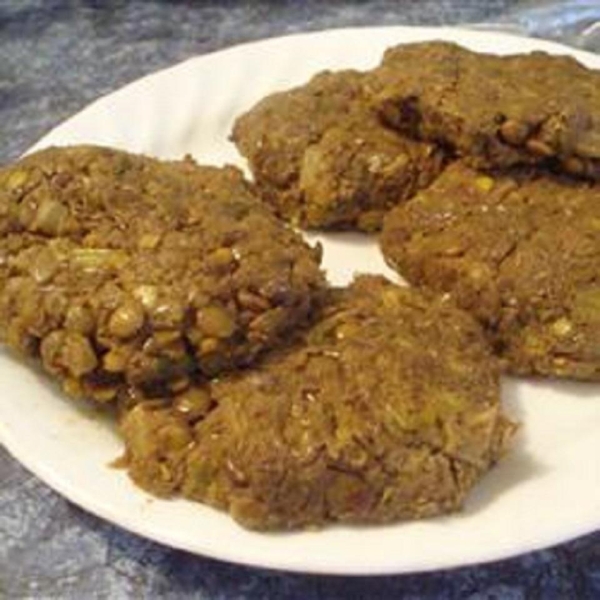 Green Lentil Burgers