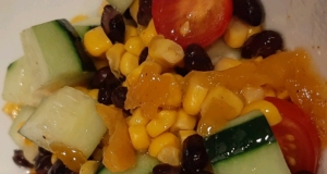 Black Bean and Cucumber Salad