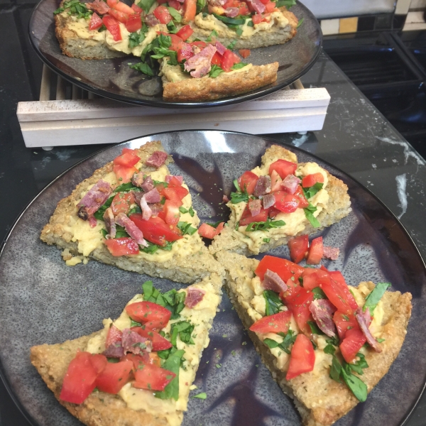 Quinoa and Dill Flatbread
